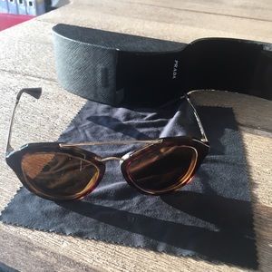 Prada brown sunglasses